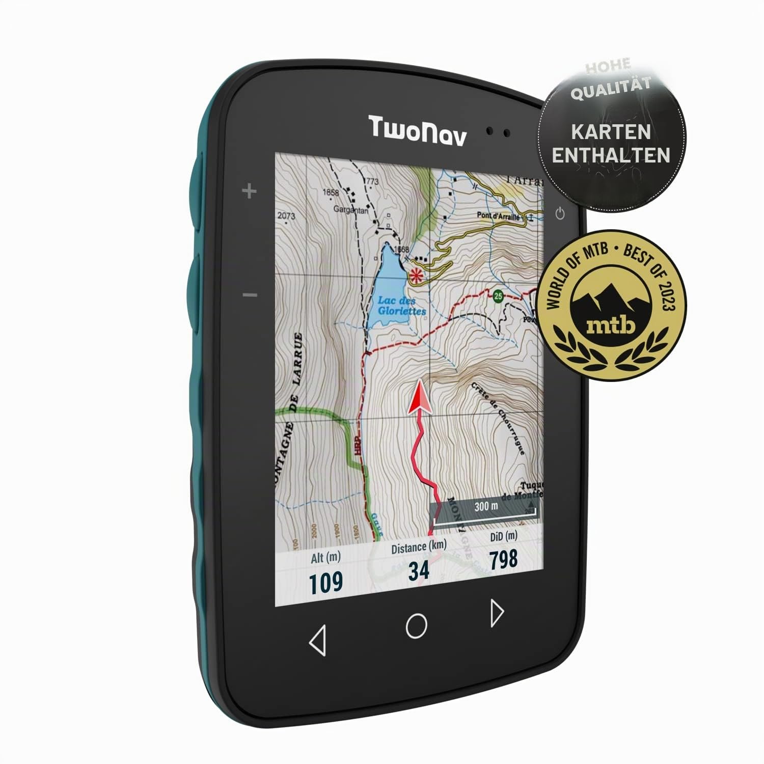 twonav-terra-multisport-gps-3-7-zoll-32-gb-mit-deutschland-topo-fahrrad-mtb-wand image 2