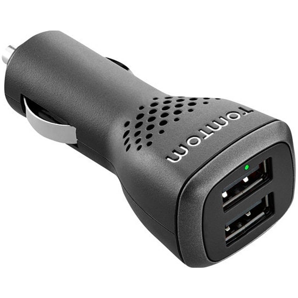 tomtom-high-speed-doppelladeger-t-2-500-ma-mit-2-fach-usb-schwarz image 1