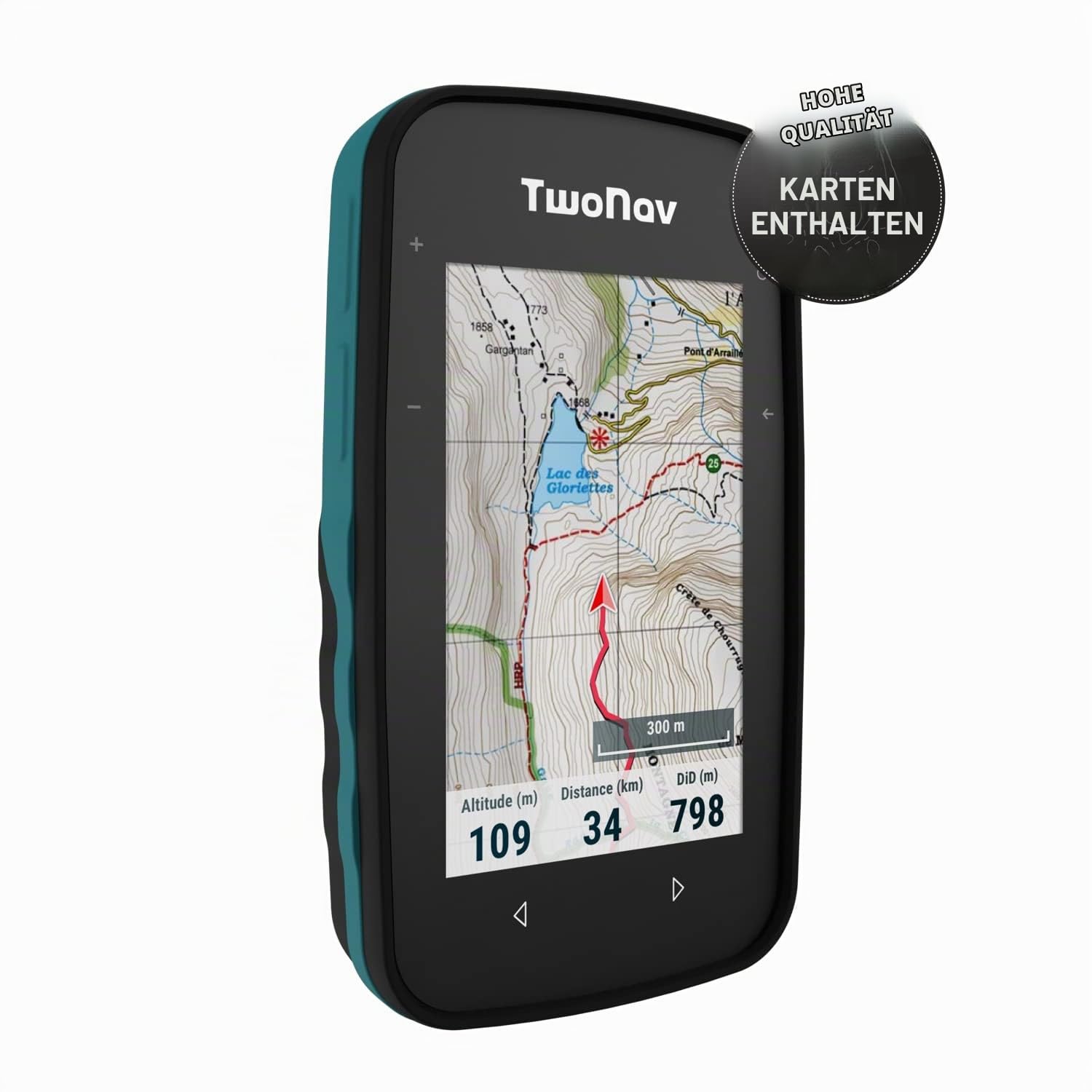 twonav-cross-plus-gps-outdoor-navi-3-2-zoll-mit-deutschland-topo-karte image 2